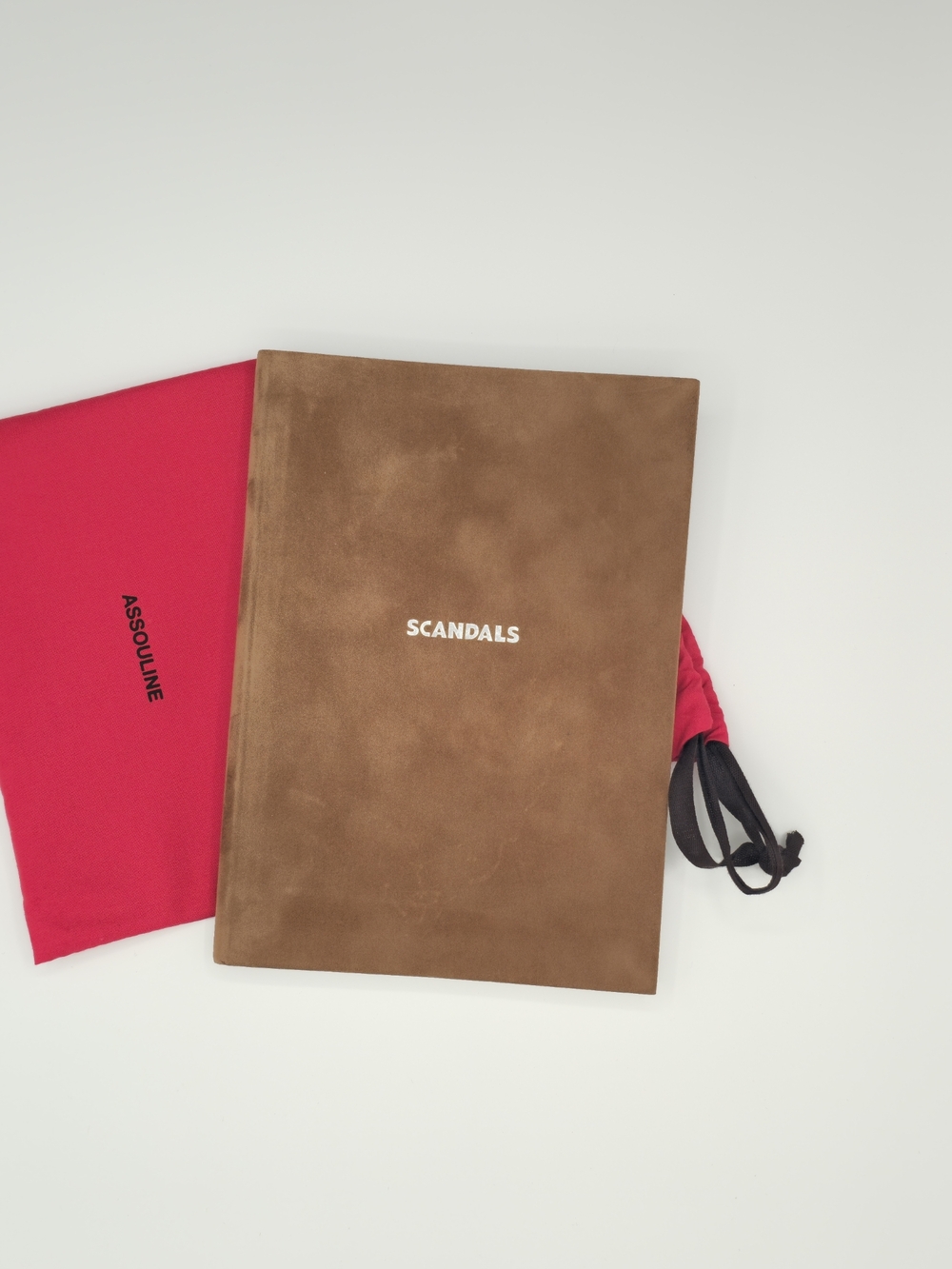 Assouline “Scandals” Notebook – New, Imported, Slipcover Included
